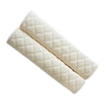 thumbnail image 3 of 2 Piezas Decoraciones De La Cubierta Del Cinturón De Seguridad Del Coche Para La Bolsa De La Cámara Adultos Niños Coche Beige Zulema  Cubierta de la almohadilla del cinturón de seguridad del automóvil, 3 of 9