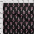 thumbnail image 2 of oneOone Polyester Lycra Fabric Leaves & Paisley Block Decor Fabric Printed BTY 56 Inch Wide, 2 of 4