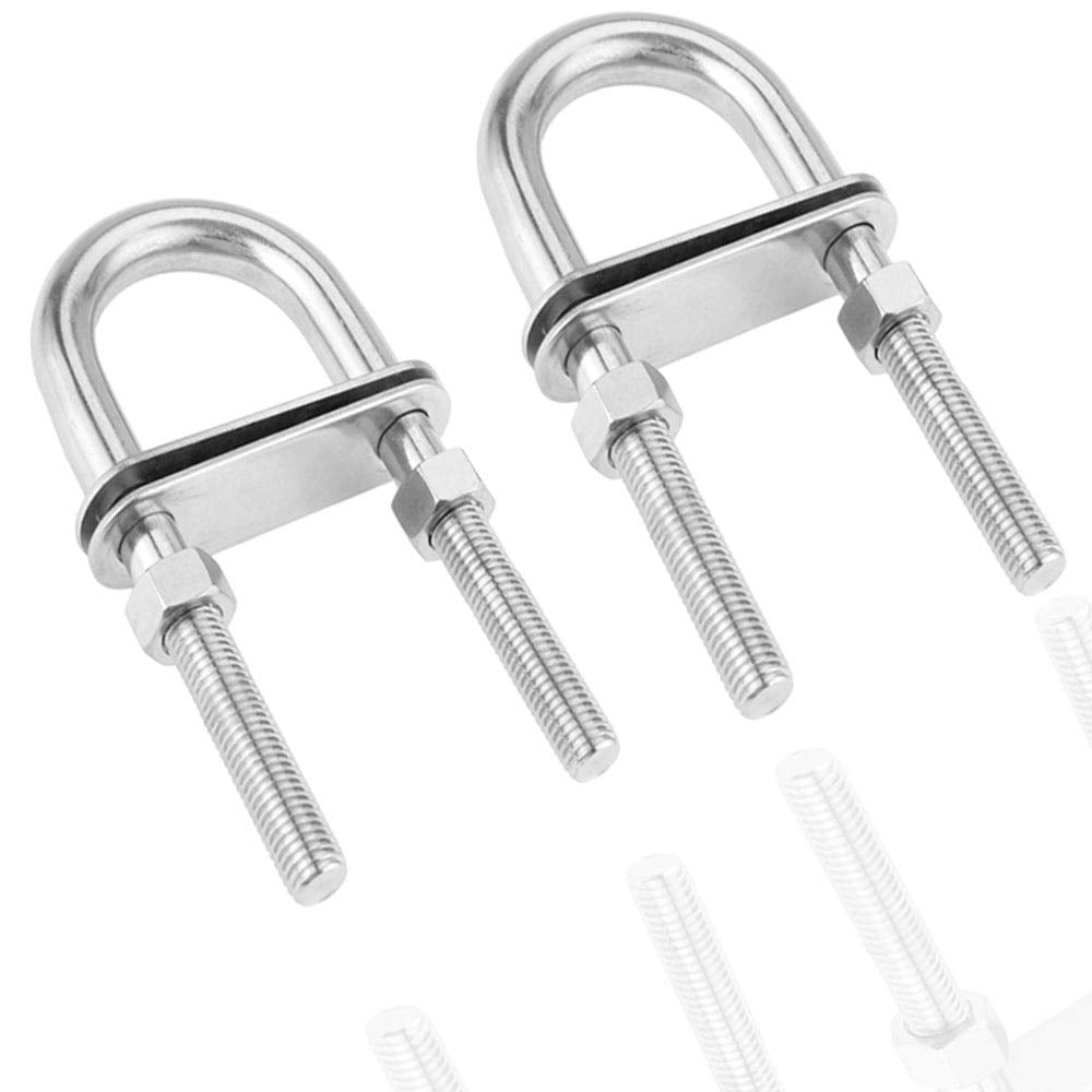 M8x100 stainless steel Ubolts (2 pieces)