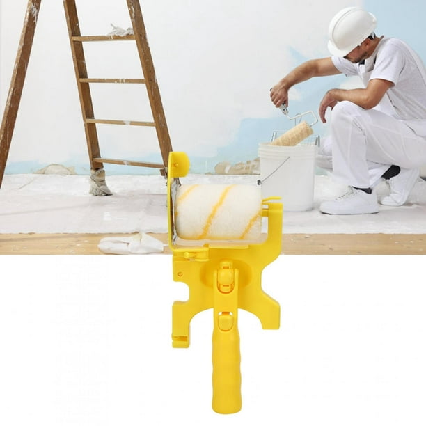 Rouleau brosse Durable pratique professionnel pratique pinceaux peinture  murale outil coupe-mur rouleau outil pour bureau maison 