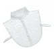 thumbnail image 5 of Cuello de desmontable para mujer, de cuello de tortuga, de , cuello falso para suéter, , , chaqueta Blanco Salvador Cuello desmontable de encaje sintético, 5 of 9
