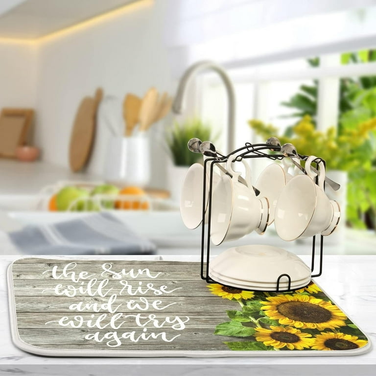 Sunflower drying mat sale