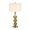 thumbnail image 1 of Sagebrook Home Metal 33" Triple Ball Table Lamp, Gold, 1 of 1