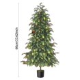 thumbnail image 3 of BotaniNest 60cm Lighted With Potted For Indoor And Outdoor Home Front Porch, 3 of 6