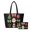 Christmas Holiday, variant on ZUXONGSY Portable Women's Quilted Bag for Travel, Stretch Polyester Lightweight Soft Ladies' Quilted Shoulder Bag, Santa Claus