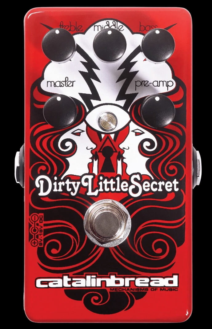 Catalinbread Dirty Little Secret Red Foundation Overdrive Pedal