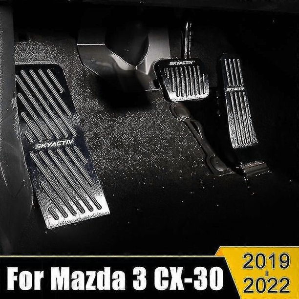 For Mazda 3 Bp Cx30 Cx-30 2019 2020 2022 Axel Car Foot Fuel Pedal Accelerator Brake Pedals Cover Non Slip Pads Accessories