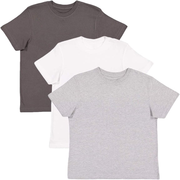 Marky G Apparel Girls' Premium Jersey Short-Sleeve T-Shirt (Pack of 3)