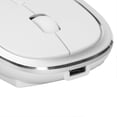 thumbnail image 2 of Wireless Mouse 2.4GHz Metal Durable Portable Slim Design Rechargeable Adjustable DPI Office Mouse with USB Receiver, 2 of 4