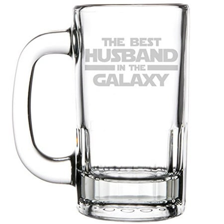 12oz Beer Mug Stein Glass Best Husband In The