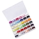 thumbnail image 3 of Colores mezclados bobinas de coser hilo de coser bobina de plástico Kit de accesorios de máquina de coser para el hogar 72 Piezas Yuarrent HA3128-00B, 3 of 6