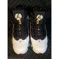 thumbnail image 5 of Ni - ke Ni - ke Air Jordan Shoes Sneakers Size 8.5Y Black White Gold 6 Rings 323399-100, 5 of 5