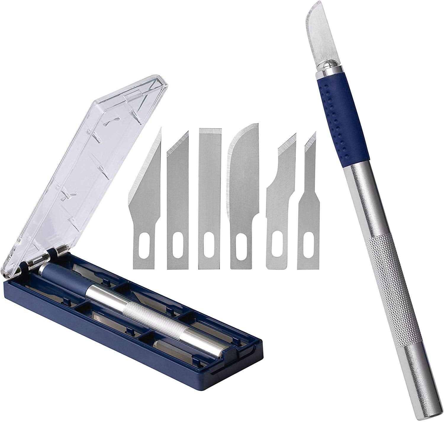 W.A. Portman Craft Knife 7pc Precision Hobby Knife Set 1 Quality