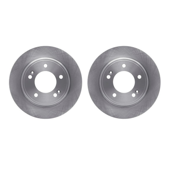 Dynamic Friction Company Rear Brake Rotors 6002-21033