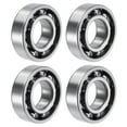 thumbnail image 1 of Uxcell Deep Groove Balls Bearings C3 Open Type Chrome Steel 25x52x15mm, 1 of 4