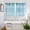 Teal, variant on Pink Kitchen Curtains Window Panels, Modern Abstract Art Ombre Striped Insulated Window Treatment Curtain, Grommet Curtains for Bedroom/Living Room/Bathroom, 2 Piece 42"Wx45"L