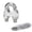 1/4"-M6-100PCS, variant on Wire Rope Clip Cable Clamps 1/2"-M13-25PCS Galvanized U-bolt Saddle Fasteners