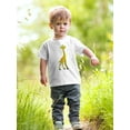 thumbnail image 2 of Yellow Giraffe T-Shirt Infant -Image by Shutterstock,  24 Months, 2 of 4