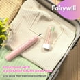 thumbnail image 6 of Fairywill Electric Toothbrush with 8 Replacement Brush Heads for Adults,4h Full Charge for 100Days,2min Build in Smart Timer, Pink, 6 of 10