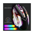 thumbnail image 3 of G402 Gaming Mouse Wired Luminous Mini Portable Wired Mouse for Travel - White, 3 of 5