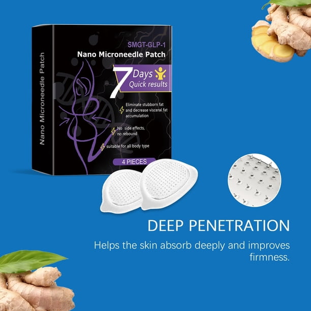 smgt glp 1 nano microneedle patches reviews SMGT-GLP-1 Patch, Micro Needle Plasters, Full Body Cosmetics Bandages for Women Men (2 boxes * 4 pieces) : Buy Online at Best Price in KSA SMGT GLP-1 Nano Microneedle Patch