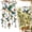 Style A gem hummingbirds wind chimes, variant on Graceful Hummingbird Wind Chime - Graceful Bird Wind Chime Crystal Suncatcher Hanging Decor (Style A)
