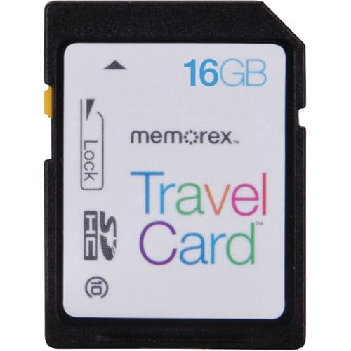 Memorex TravelCard 16GB SDHC Memory Card