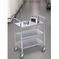 thumbnail image 4 of Luxor L100S3 - Chariot en Acier Inoxydable de 37 Po avec 3 Étagères, 4 of 4