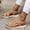 Khaki, variant on Sandals Women Mesh Breathable Slipper Dressy Summer Open Toe Sandals Comfortable Arch Support Sandal for Beach Travel
