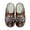 Tiger Brown, variant on Warm Slippers Tiger Brown Pattern with Non-Slip Sole for Women Men Fuzzy Bedroom Shoes Indoor Outdoor Slip-On Comfortable House Shoes, 12-13 W/11-12 M