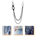 thumbnail image 4 of EeaseMX Cadena para pantalones unisex, resistente, para cinturón, billetera y llaves., 4 of 7