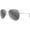 Silver / Silver Smoke, variant on Mile Highs Polarized Aviator Sunglasses for Men & Women - UV400 Protection