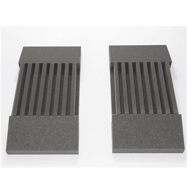 2 Pack - Decorative Acoustic Panels Studio Soundproofing Foam Wedges Wall  Panels provide Baffle Kit 3