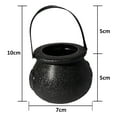 thumbnail image 2 of 48 Pack Plastic Black Witch Candy Bowls Cauldrons,Pot with Handle ,for Halloween, Easter, St Patrick's Day Party Favors, 2 of 7