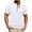 White, variant on Men's Casual Short Sleeve T-Shirt Solid Color Letter Print Stripe Stitching Comfortable Spring Summer Top Mens Casual Crew Neck Basic Tees