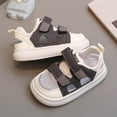 thumbnail image 4 of Spring Into Summer Children's Girls' Flat Soft-Soled Fashionable Open-Toe Beach Hollow-Out Breathable Sandals Shoes for Flat Feet, 4 of 7
