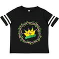 thumbnail image 3 of Inktastic Mardi Gras King or Queen Bead Crown Boys or Girls Toddler T-Shirt, 3 of 5