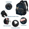 thumbnail image 3 of Taurus Constellation Cute Book Bag with Adjustable Shoulder Strap, Large Capacity, Printed Design - Cute Accessories Backpack, 3 of 6