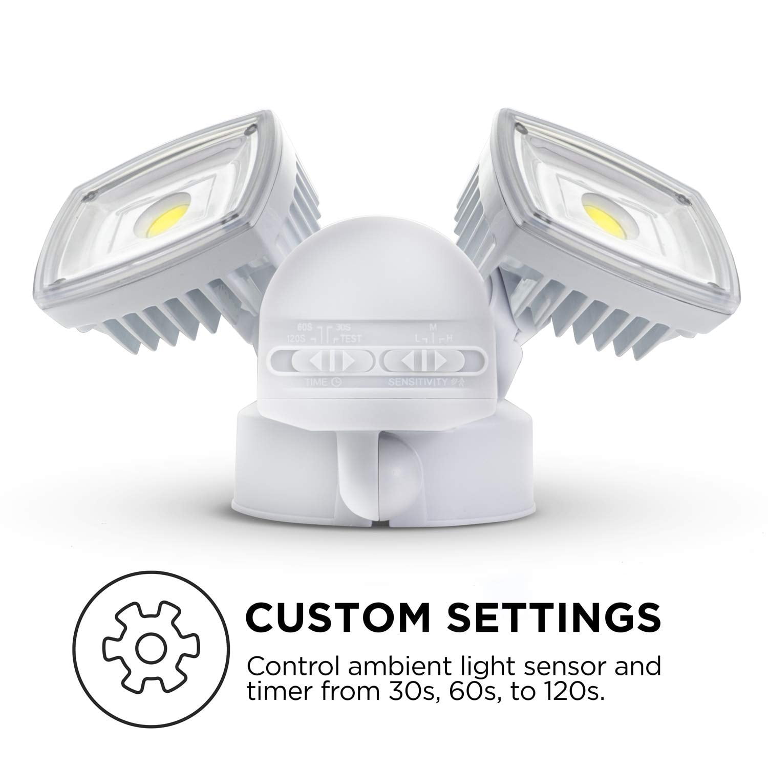 Home zone security motion sensor on sale light outdoor weatherproof led flood es00730v