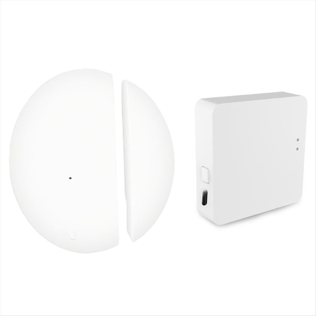 Sensor de Puerta y Ventana Tuya ZigBee con Wifi, Alarmas Magnéticas Inalámbricas para Casa Inteligente con Puerta de Enlace Zigbee.