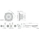 thumbnail image 3 of Altavoces para coche Pioneer TS-A1301C, componente de 2 vías, 5,25 pulgadas, 3 of 4