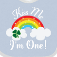 thumbnail image 4 of Inktastic 1st Birthday Kiss Me Im One Boys or Girls Baby Bib, 4 of 4