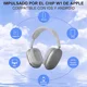 thumbnail image 5 of Auriculares gamer inalámbricos PILITADEPILITAD P9 Max P9 plateado, 5 of 8