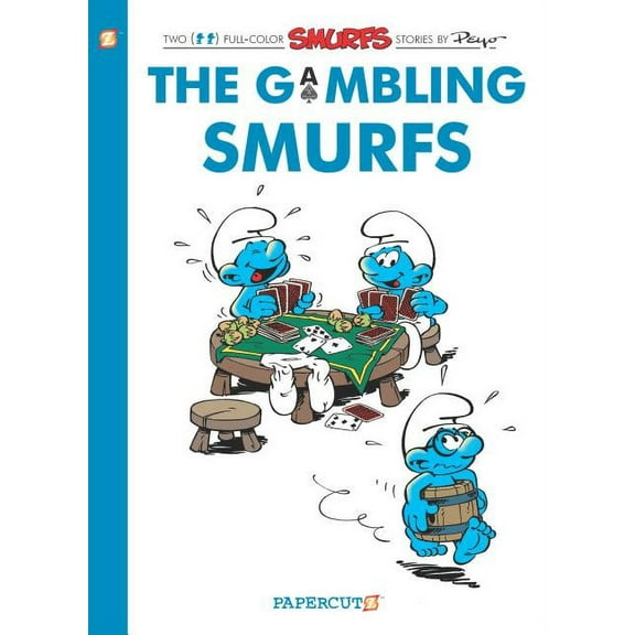 Smurfs Graphic Novels Smurfs: The Gambling Smurfs, Book 25, (Hardcover)