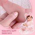 thumbnail image 3 of Muñeca Reborn Aori Realilike, realista, de 22 pulgadas, para niña recién nacida, 3 of 8
