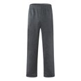 thumbnail image 6 of XDZJLR Mens Casual Pants Lined Sweatpants Straight Leg Bottom Joggers Workout High Waisted With Pockets Trousers for Men Gray XL, 6 of 6