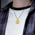 thumbnail image 6 of Picturesongold.Com Saint Nicholas Religious Medal Necklace Pendants Adult-2/3in Dime Sterling Silver, 6 of 6