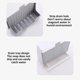 thumbnail image 5 of Soporte De Almacenamiento Multifuncional Estante De Almacenamiento Colgante Estante De Jabón Clamshell Soporte De Plato De Jabón Con Perchas Escurridor De Soporte De Jabón Firme Para Interior Eigraketly HA027560-02, 5 of 6