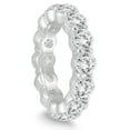 thumbnail image 2 of SZUL Women's AGS Certified Diamond Eternity Band in 14K White Gold (5.85 - 6.75 CTW), 2 of 4
