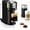 Black, variant on Nespresso Vertuo Next Deluxe by Breville with Aeroccino Milk Frother, Dark Chrome